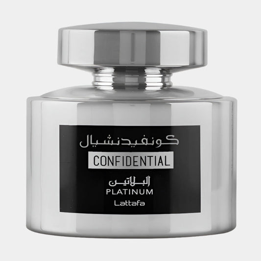 Lattafa Confidential Platinum - 100ml