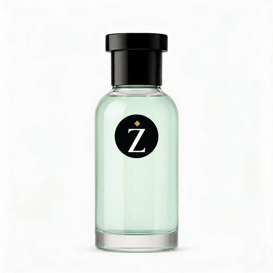 Tom Ford - White Suede inspired perfume oil - mint green bottle - Zamoori